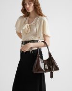 Medium Leather Tote Bag - Image 6
